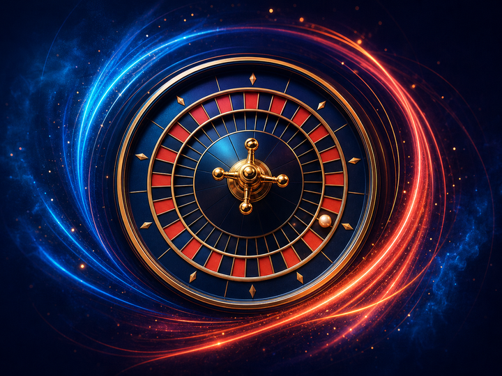 Roulette wheel artwork