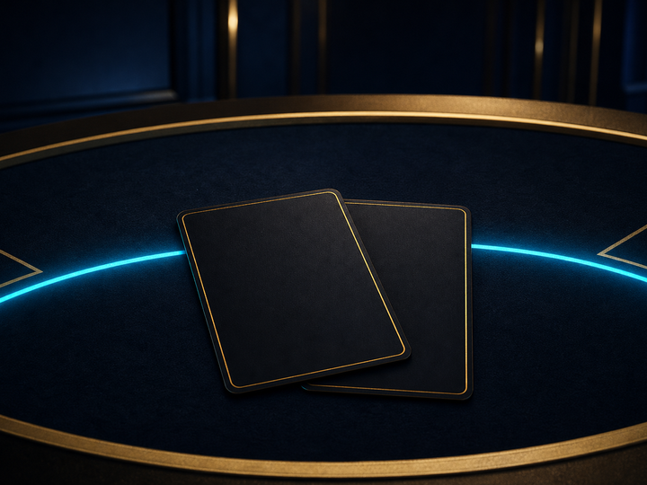 Blackjack table artwork